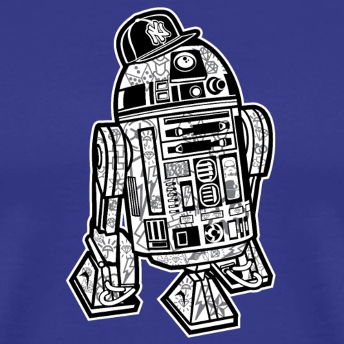 R2D2 Star Wars Gangster - Men's Premium T-Shirt