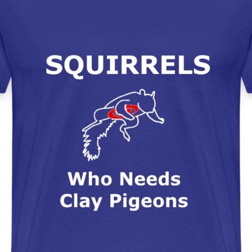 Squirrel Pigeon - Men's Premium T-Shirt
