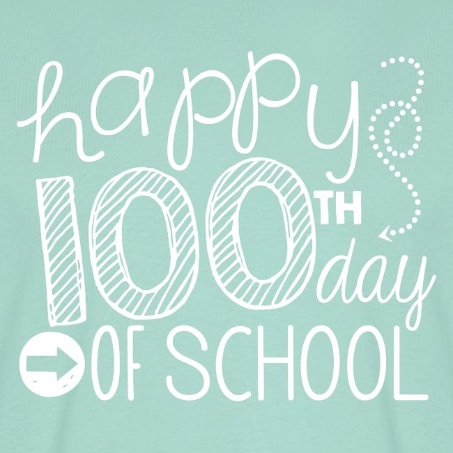 Happy 100th Day of School Arrows Teacher T-shirt