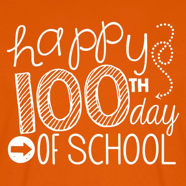 Happy 100th Day of School Arrows Teacher T-shirt