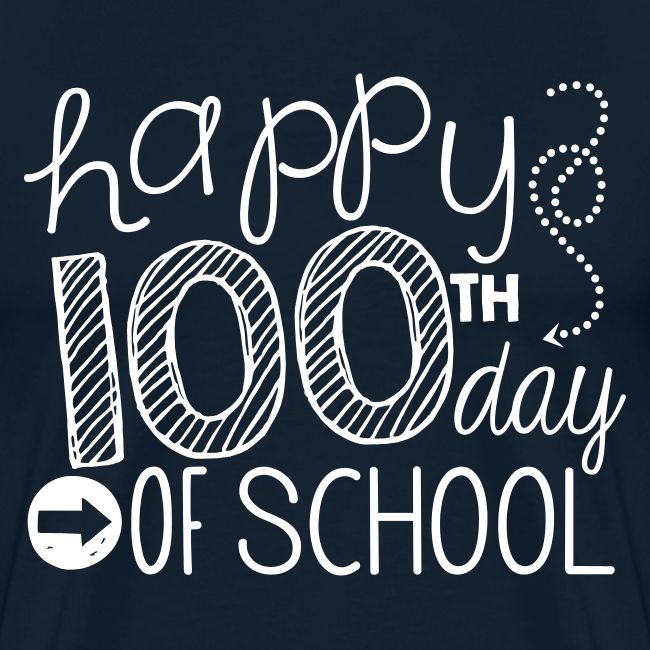 Happy 100th Day of School Arrows Teacher T-shirt