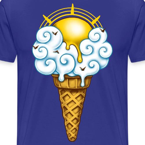 Sunny Ice Cream - Men's Premium T-Shirt