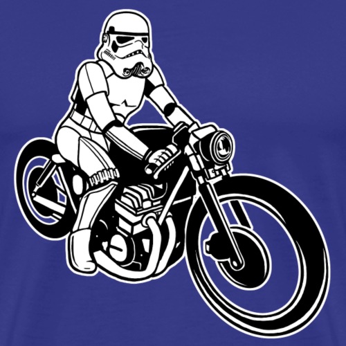 Stormtrooper Motorcycle - Men's Premium T-Shirt
