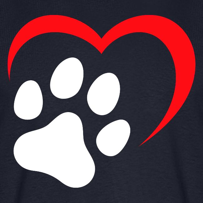 Heart and Paw Print