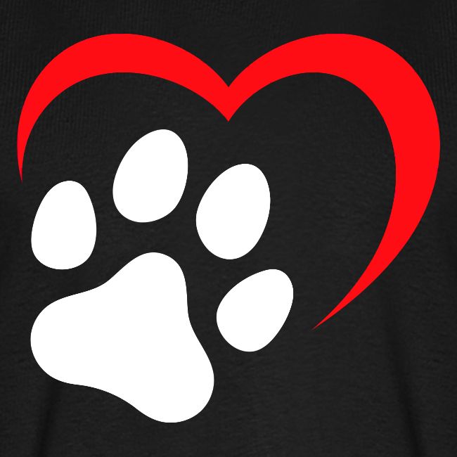 Heart and Paw Print