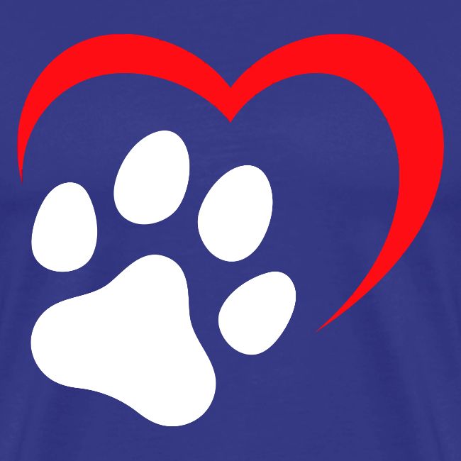Heart and Paw Print