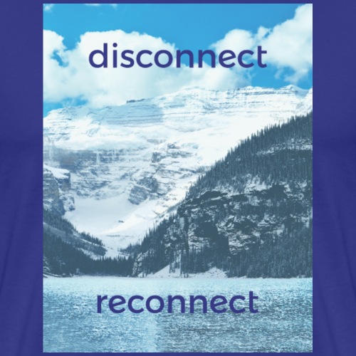 Disconnect Reconnect - Men's Premium T-Shirt