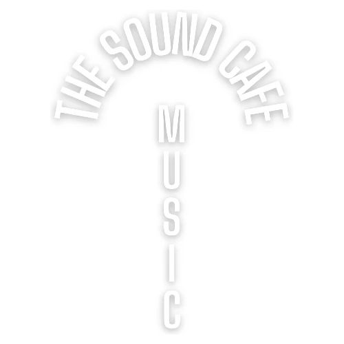 The Sound Cafe With Logo - Men's Premium T-Shirt