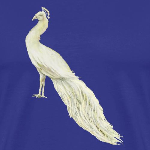 White peacock - Men's Premium T-Shirt