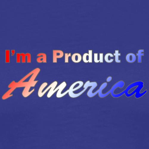 Je suis un produit de l'Amérique - T-shirt premium pour hommes