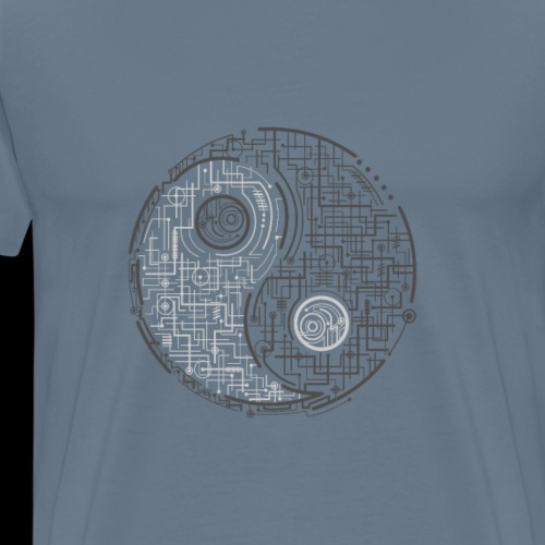 Electric Balance | Ying Yang - Men's Premium T-Shirt