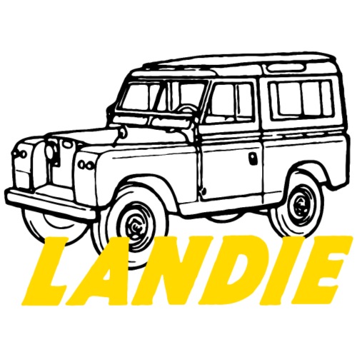 Landie Series 88 SWB - Men's Premium T-Shirt
