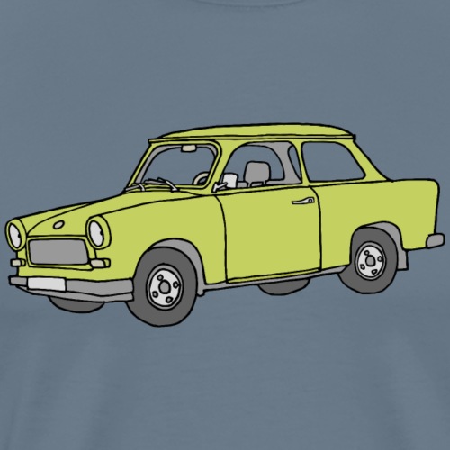 Trabant (baligreen car) - Men's Premium T-Shirt