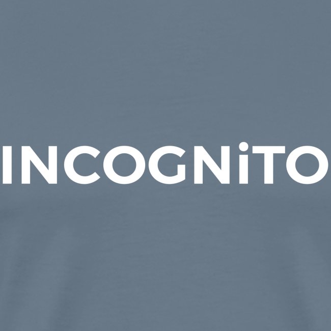 Incognito Incognito Logo Mens Premium T Shirt