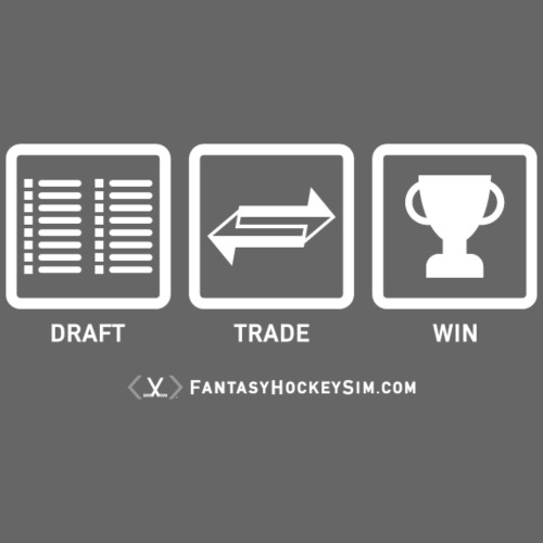 Draft - Trade - Win + FHS Roundel Logo - Men's Premium T-Shirt