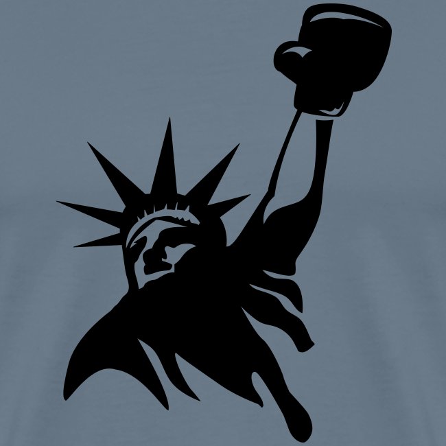 Lady Liberty Design w/ Black RSB Logo