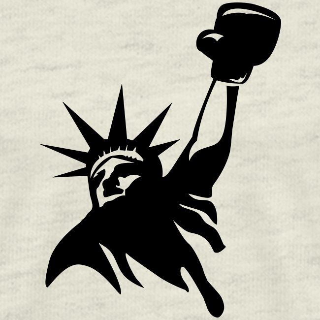 Lady Liberty Design w/ Black RSB Logo
