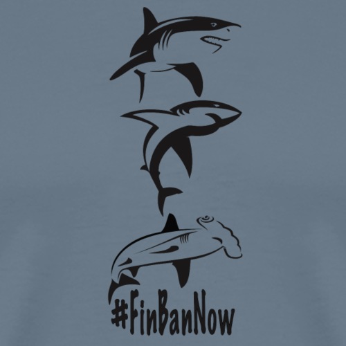 All Sharks Fin Ban Now - Men's Premium T-Shirt