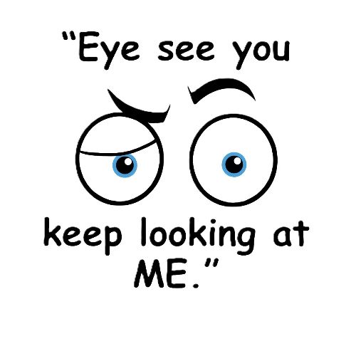 Eye see you keep looking at me - Men's Premium T-Shirt