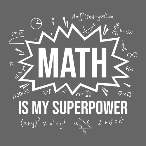 Math is my Superpower - Men's Premium T-Shirt