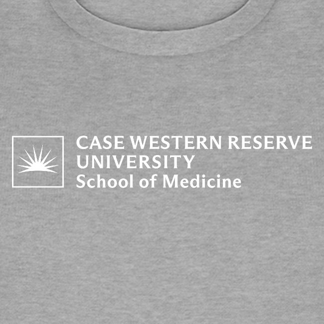 SOM Two Line Horizontal Primary Logo CWRU WHITE 1