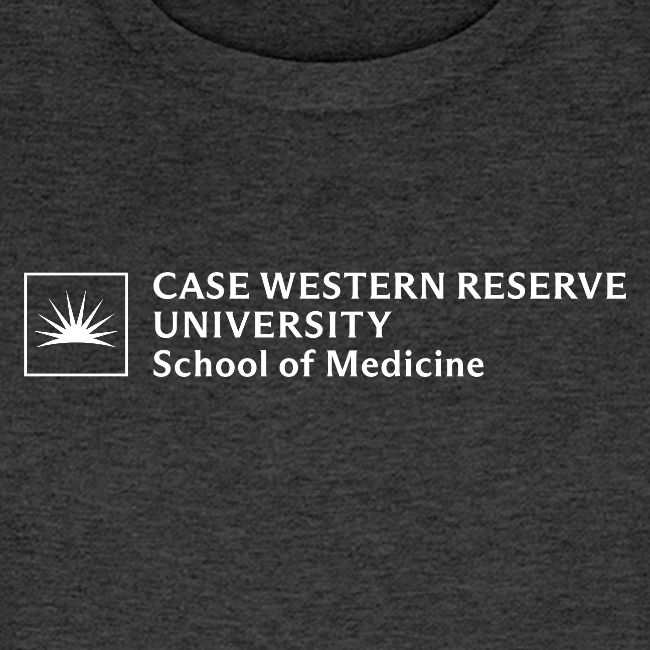 SOM Two Line Horizontal Primary Logo CWRU WHITE 1