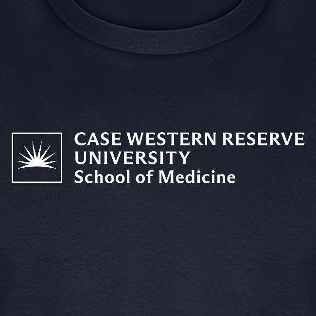 SOM Two Line Horizontal Primary Logo CWRU WHITE 1
