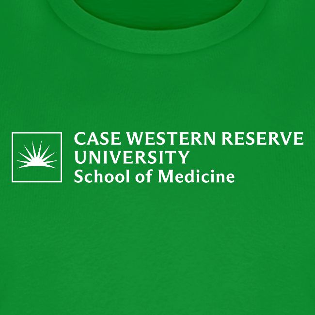 SOM Two Line Horizontal Primary Logo CWRU WHITE 1
