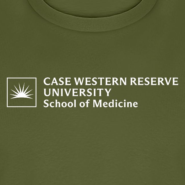 SOM Two Line Horizontal Primary Logo CWRU WHITE 1