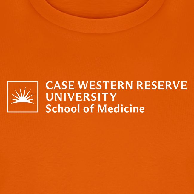 SOM Two Line Horizontal Primary Logo CWRU WHITE 1