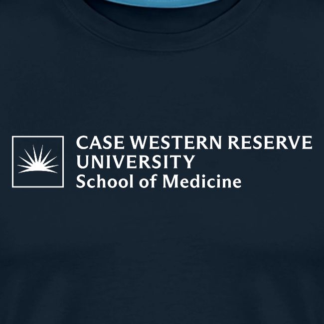 SOM Two Line Horizontal Primary Logo CWRU WHITE 1