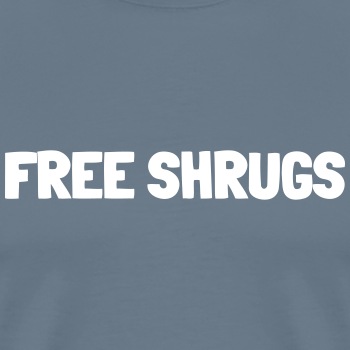 Free shrugs - Premium hoodie for men