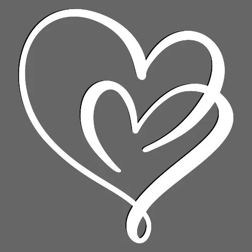 Held In My Heart White - Men's Premium T-Shirt