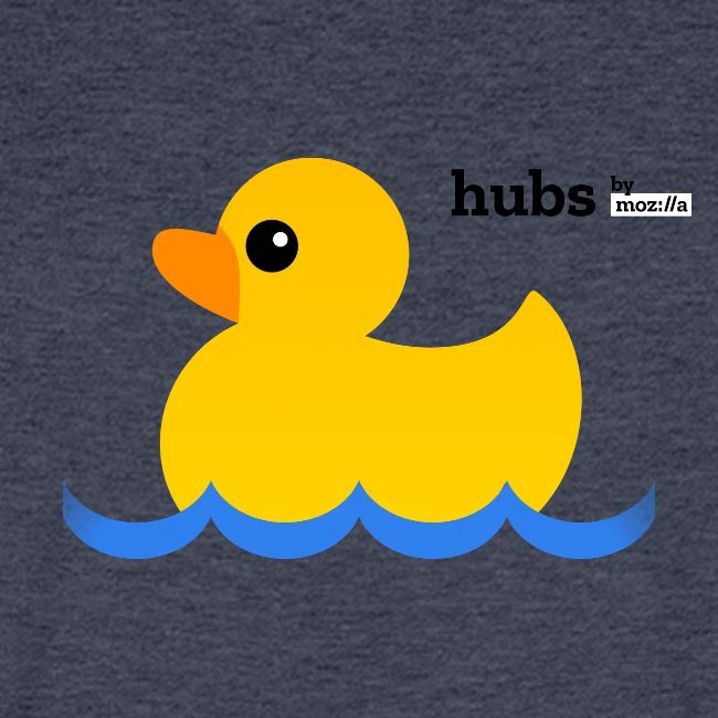 Hubs Duck - Wordmark and Water