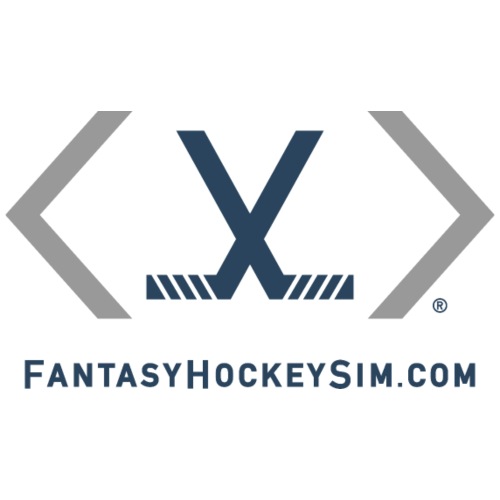 FantasyHockeySim.com Logo - Men's Premium T-Shirt