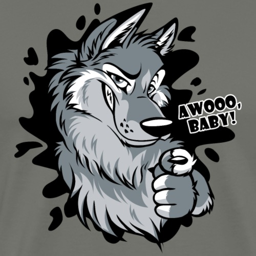 Awooo Baby - Men's Premium T-Shirt