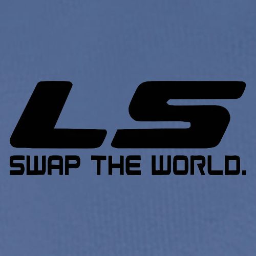 LS Swap The WORLD (Back and Front) - Men's Premium T-Shirt