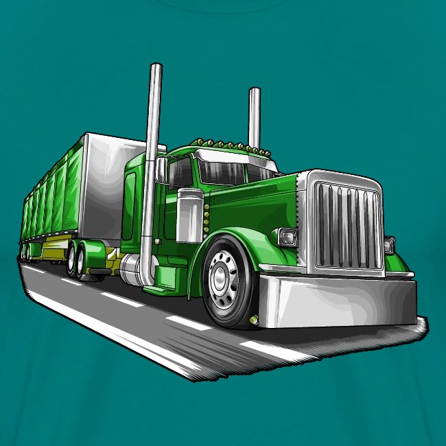 Kenworth Truck 18 Wheeler Big Rig
