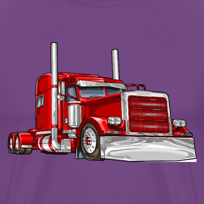 Classic Truck Big Rig 18 Wheeler