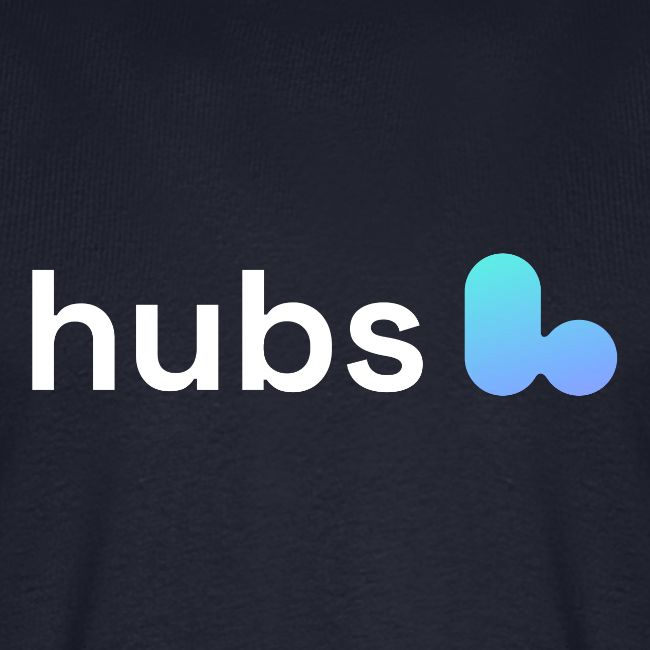 Hubs Logo on dark 4000x1000