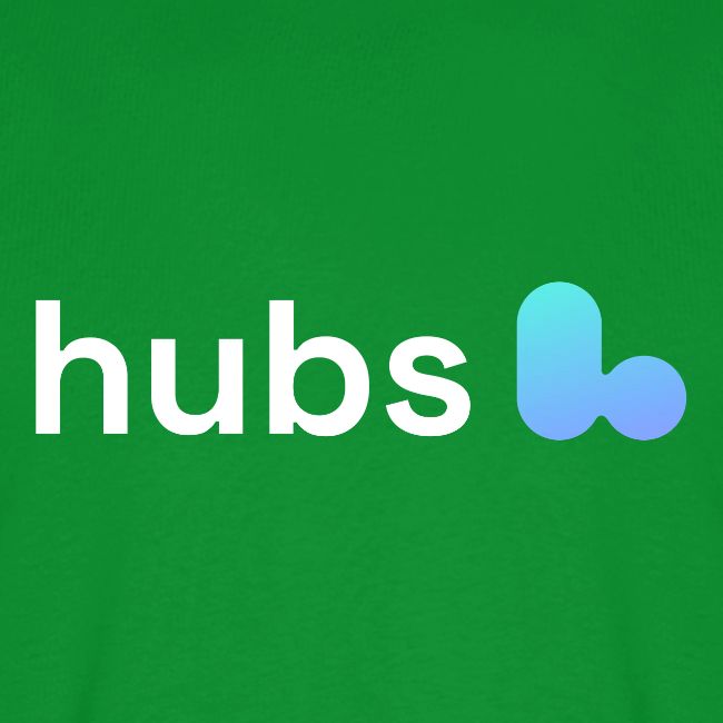 Hubs Logo on dark 4000x1000