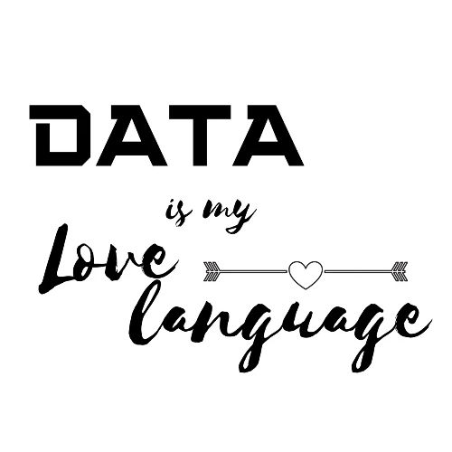 Data is My Love Language (light) - Men's Premium T-Shirt