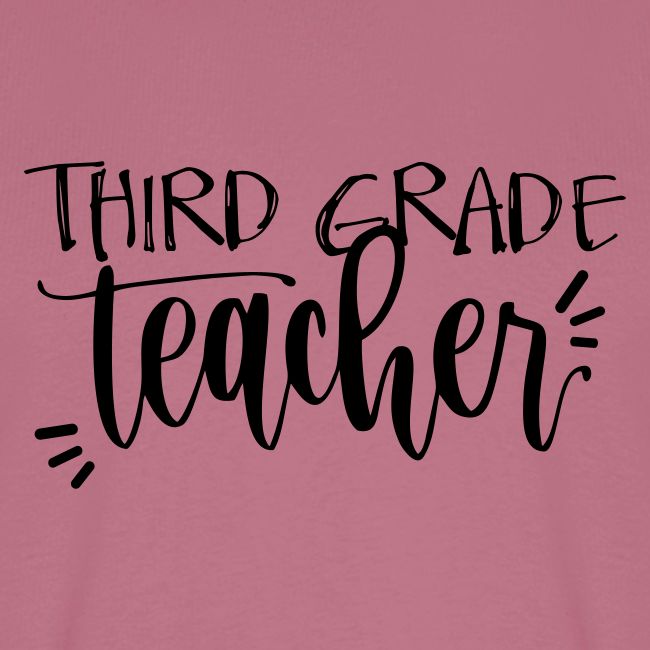 Third Grade Teacher T-Shirts