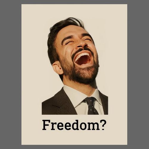 20250129 mamdani freedom 0ee9a028 d03d 4d03 831 - Men's Premium T-Shirt