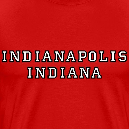 Indianapolis, Indiana - Men's Premium T-Shirt