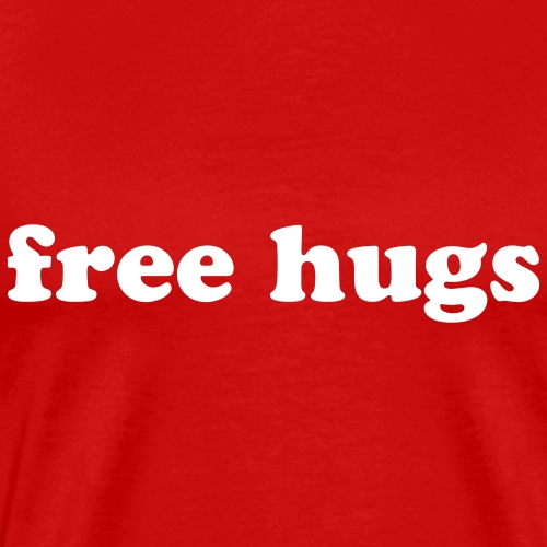 Free Hugs Quote - Men's Premium T-Shirt