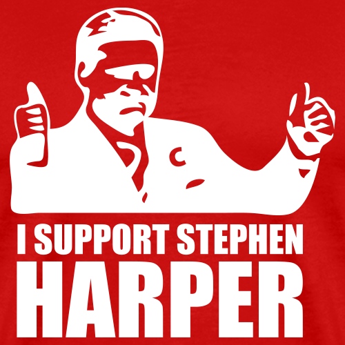 I Support Stephen Harper - Men's Premium T-Shirt
