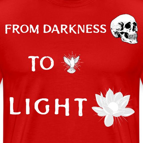 From Darkness To Light - Men's Premium T-Shirt