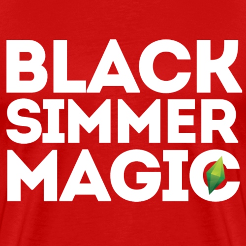 Black Simmer Magic #1 - Men's Premium T-Shirt