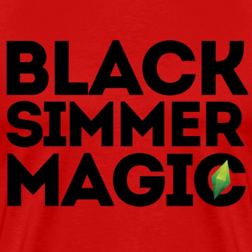 Black Simmer Magic #2 - Men's Premium T-Shirt